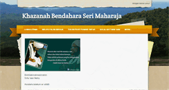Desktop Screenshot of khazanahbendaharaserimaharaja.com